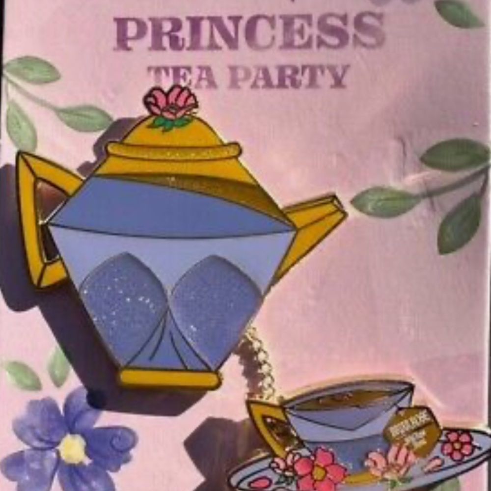 Aurora Disney Princess Tea Party Pin Set 2022 Briar Rose LE 2000 NEW